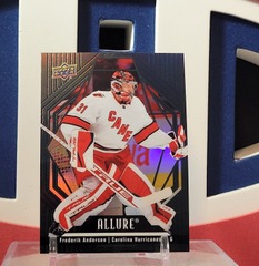 Frederik Andersen 2022-23 - Black Rainbow #65 Allure Upper Deck
